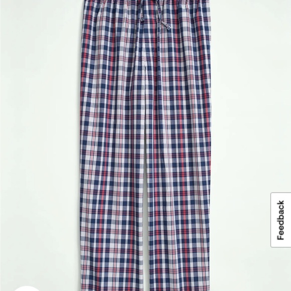 Brooks Brothers Other - Brooks Brothers Men's Checkered Lounge Pants-Blue and Red-NWOT